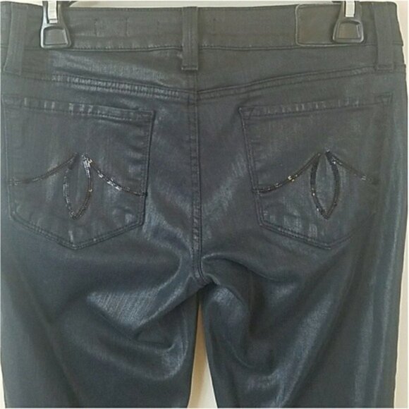 Level 99 | Sasha Slim Coated Boot Cut Jeans - Picture 6 of 6